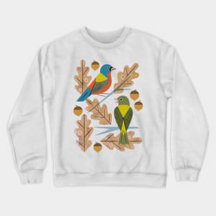 Bunting Pair In Oak Crewneck Sweatshirt